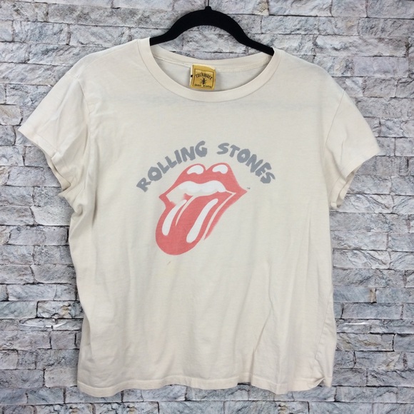 The Rolling Stones Womens sz 2X-Juniors Rockware Anthill Trading T Shir - Picture 2 of 11